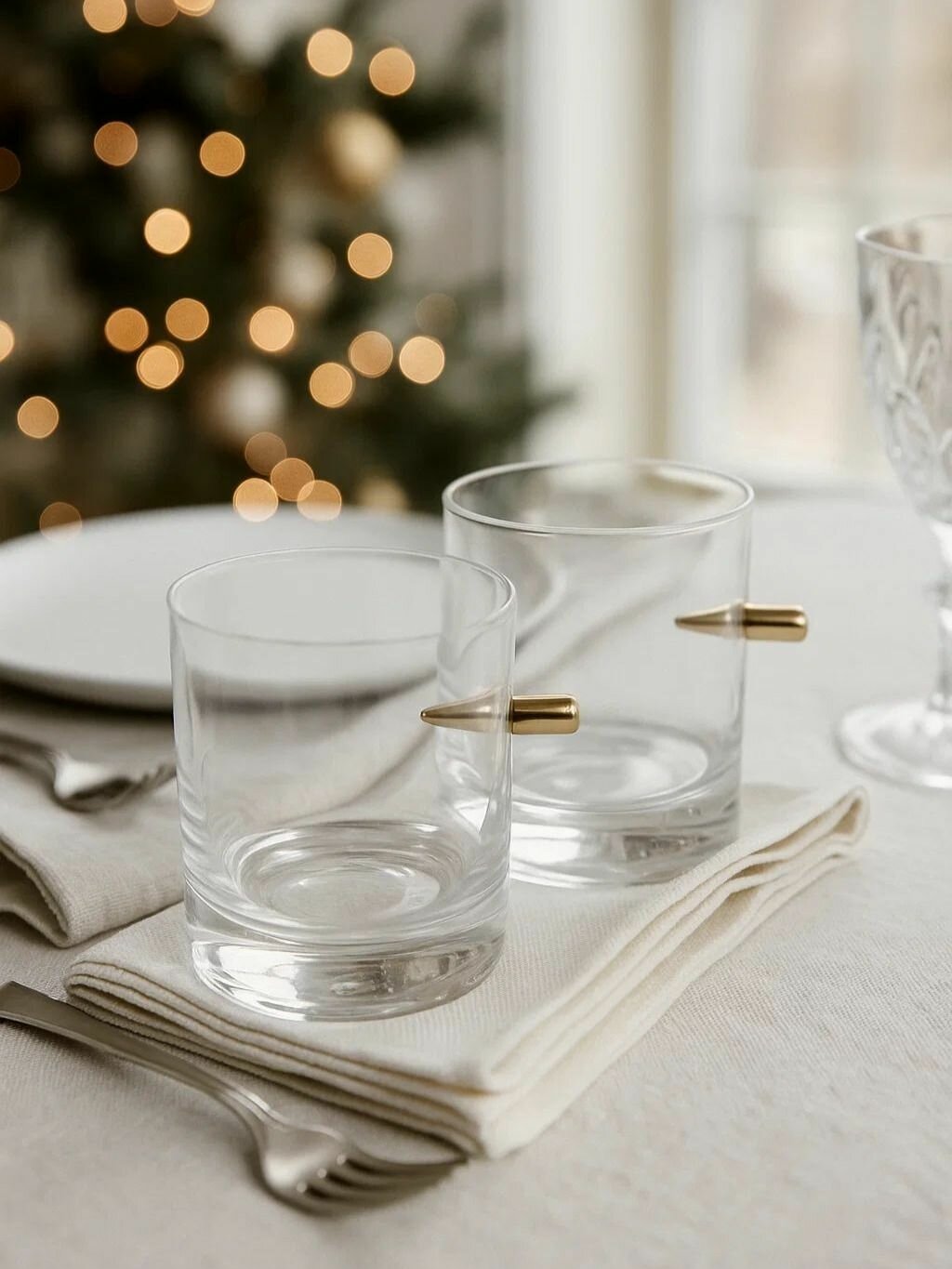 Набор коктейльных стаканов "Пуля" 400 мл, 2 шт. Коробка подходит для подарка. Стекло, для коктейлей, сока, виски, коньяка.