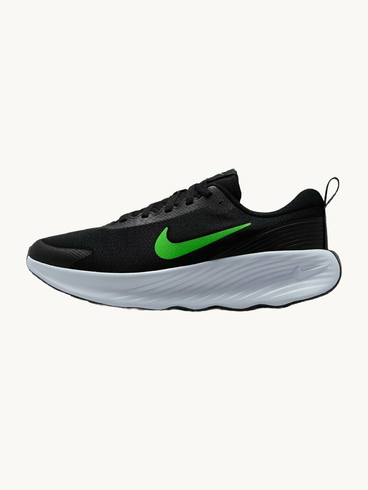 Кроссовки NIKE Promina, размер 11.5 US, черный/зеленый