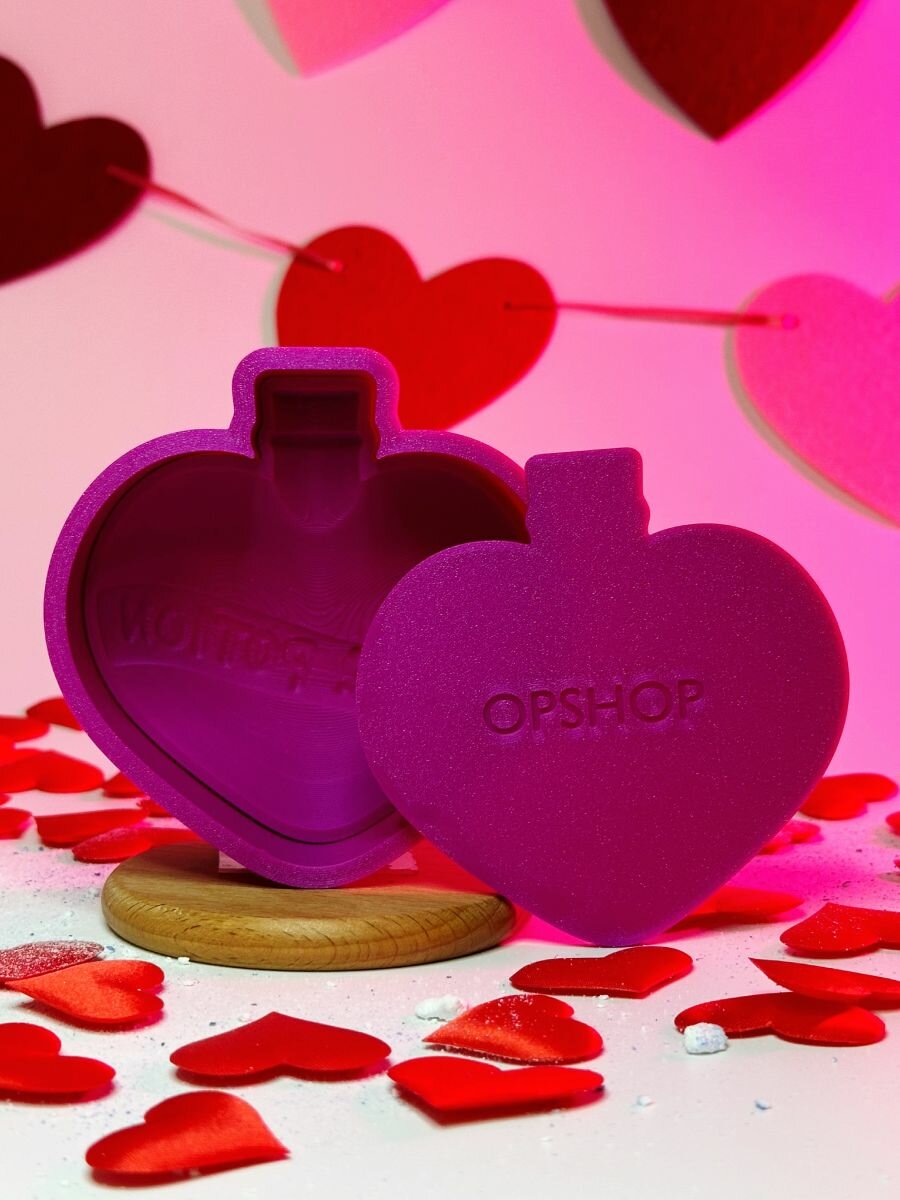 3D форма для бомбочек Любовное зелье — фото 1