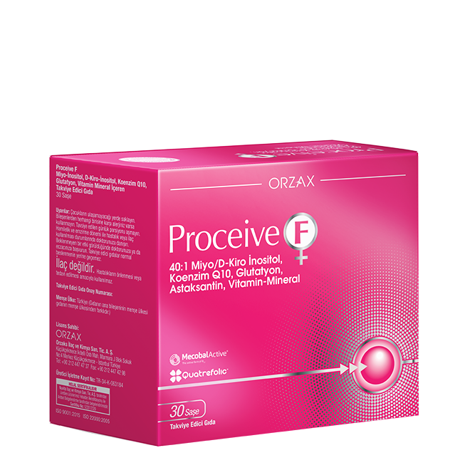 Proceive F – саше для женского гормонального баланса и фертильности