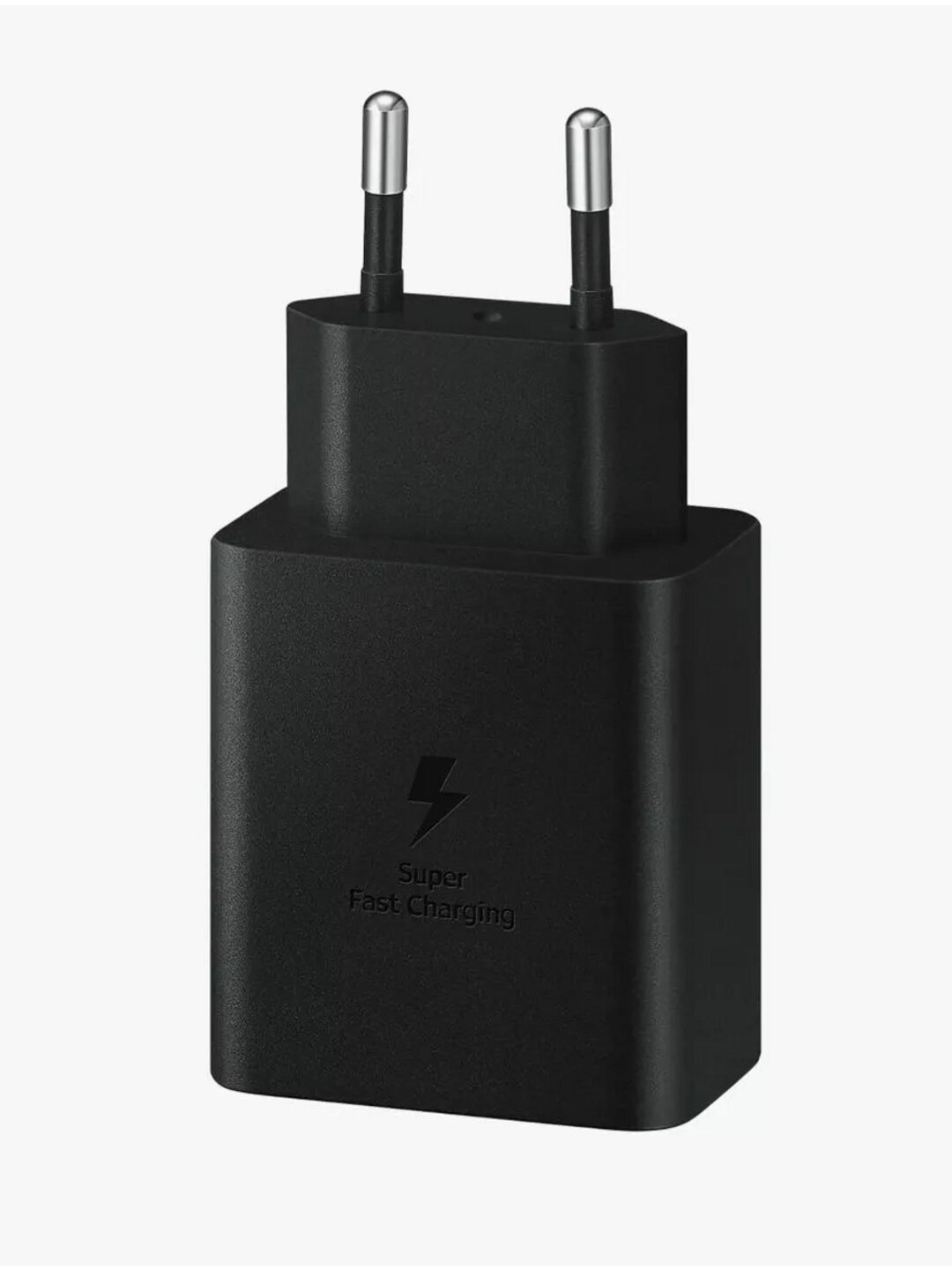 Сетевой адаптер Samsung Type‑C 45W PD для быстрой зарядки смартфона и планшета, кабель USB‑C — фото 1