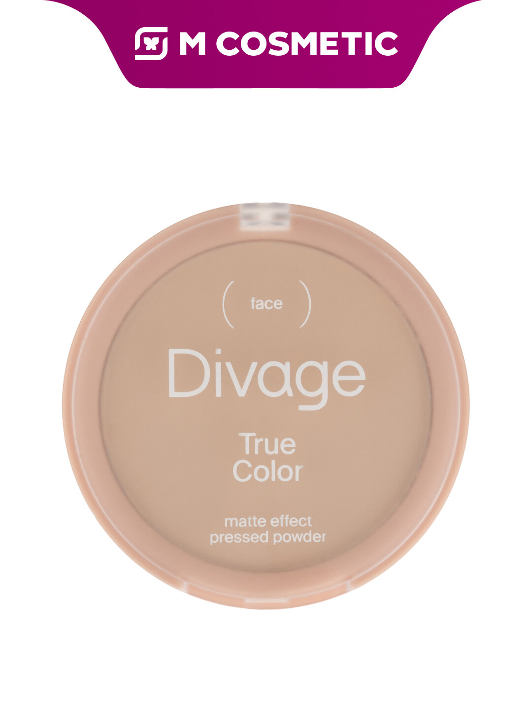 DIVAGE True Color Пудра компактная т01 9 г производство Zhejiang