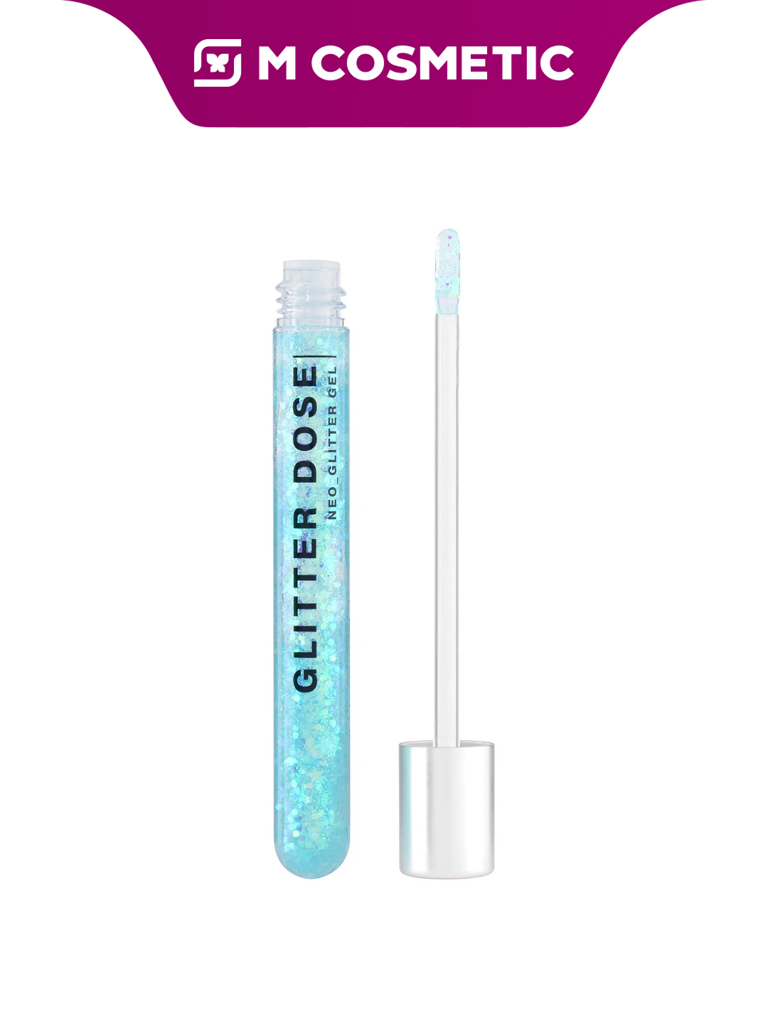 INFLUENCE BEAUTY Глиттер для лица и глаз на гелевой основе Glitter Dose, 05 6мл