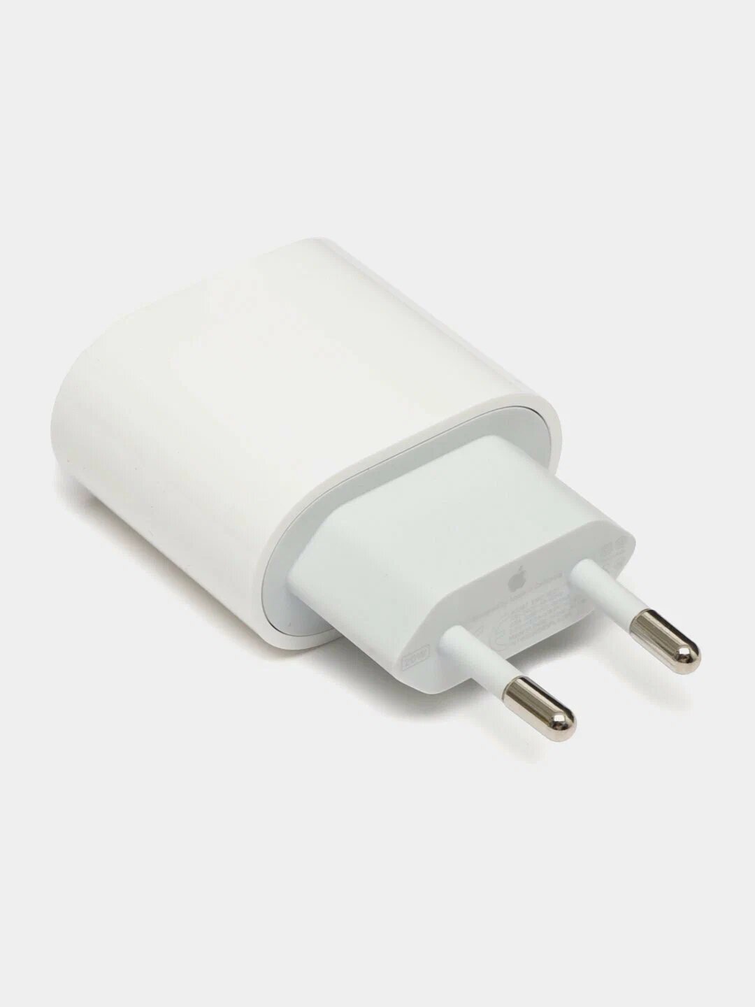 USB-C адаптер питания 20W быстрый заряд для iPhone и iPad белый — фото 1