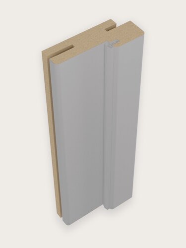 Изображение товара Дверная коробка BELWOODDOORS, МДФ, телескоп, светло-серая, с уплотнителем