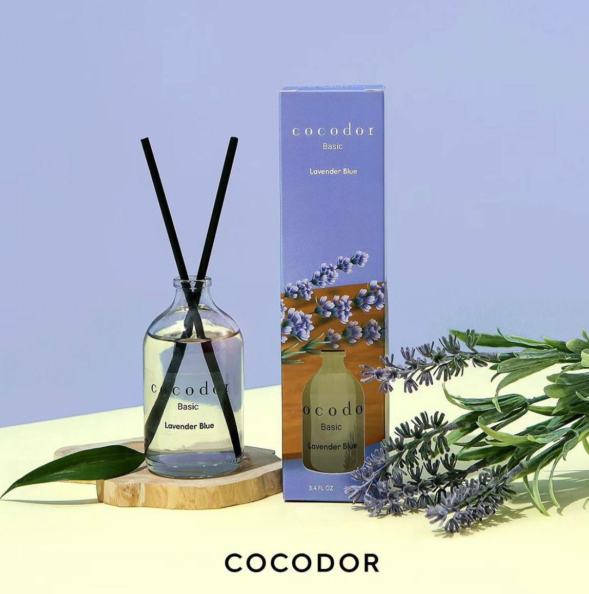 Диффузор ароматический Cococodor, с 6 видами ароматов, стойкость 60 дней, 100мл - KOREA