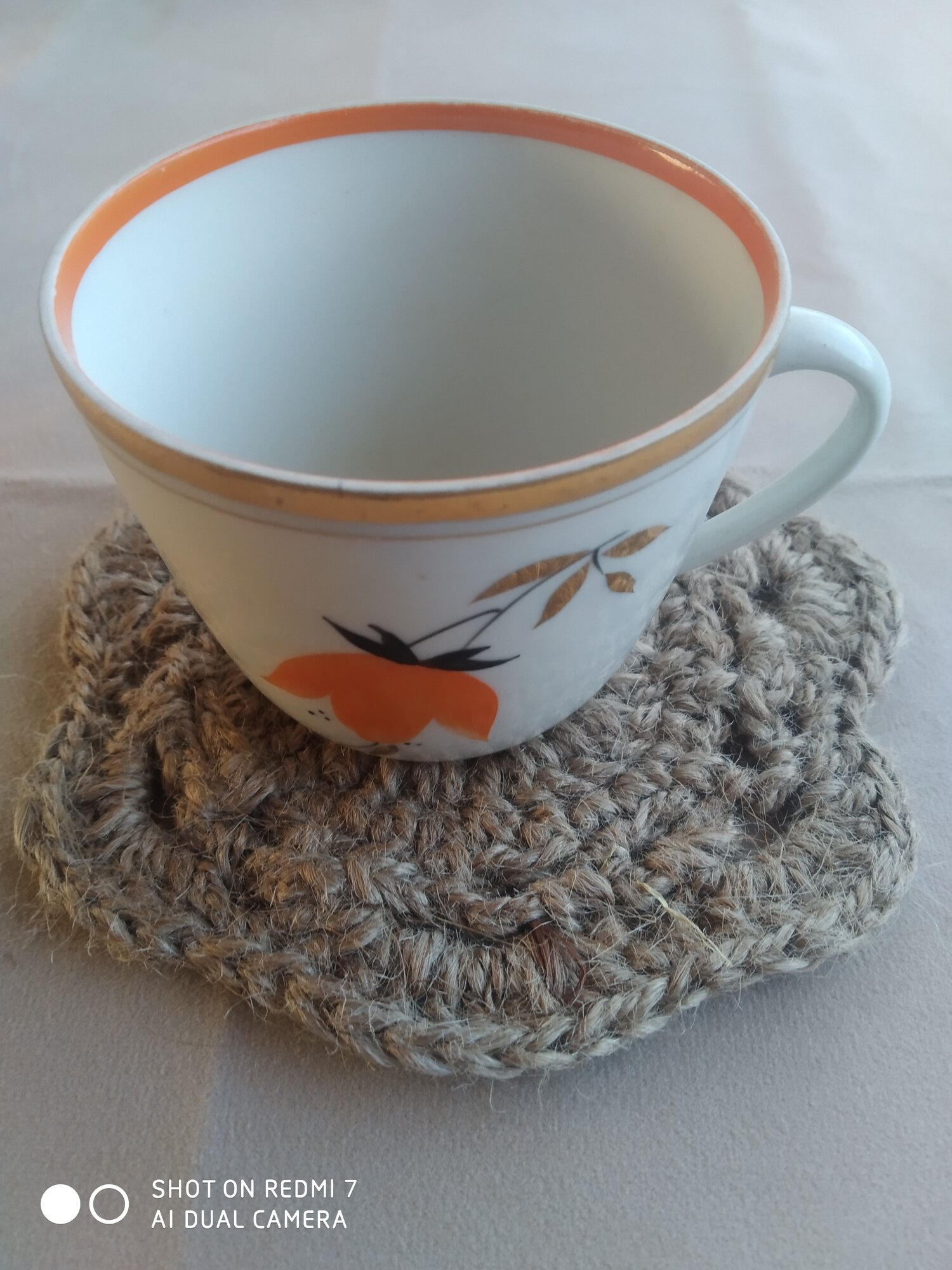 Подставка под горячее круглая прихватка  2 шт