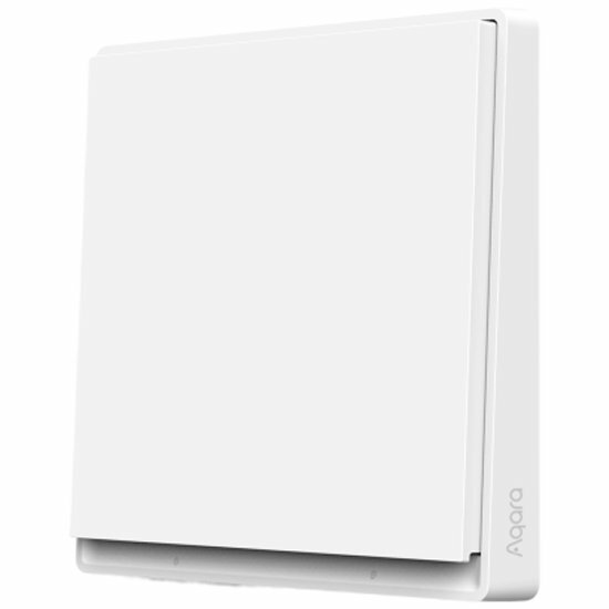 Фотографии Умный выключатель Aqara настенный E1 (без нейтрали, 1 клавиша), модель QBKG38LM