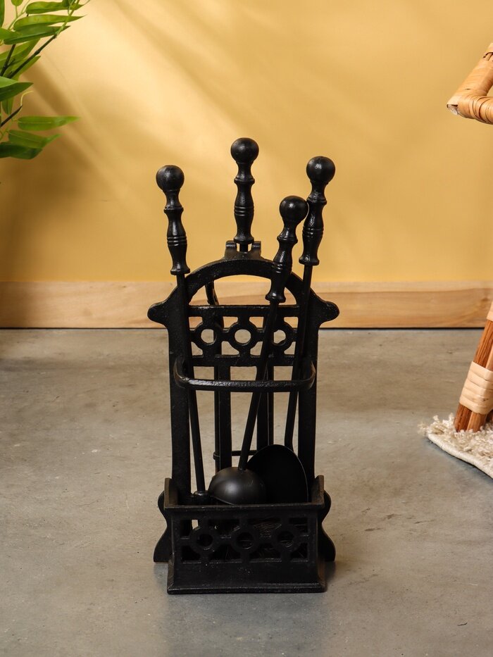 Каминный набор 40 см сталь