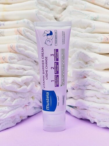 Изображение товара Крем под подгузник Mustela Bebe, защитный, восстанавливающий, 100г