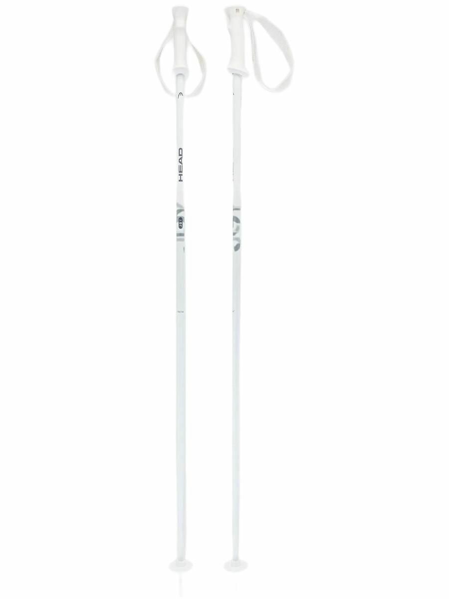 Горнолыжные палки Head Joy 120 см белые алюминиевые универсальные