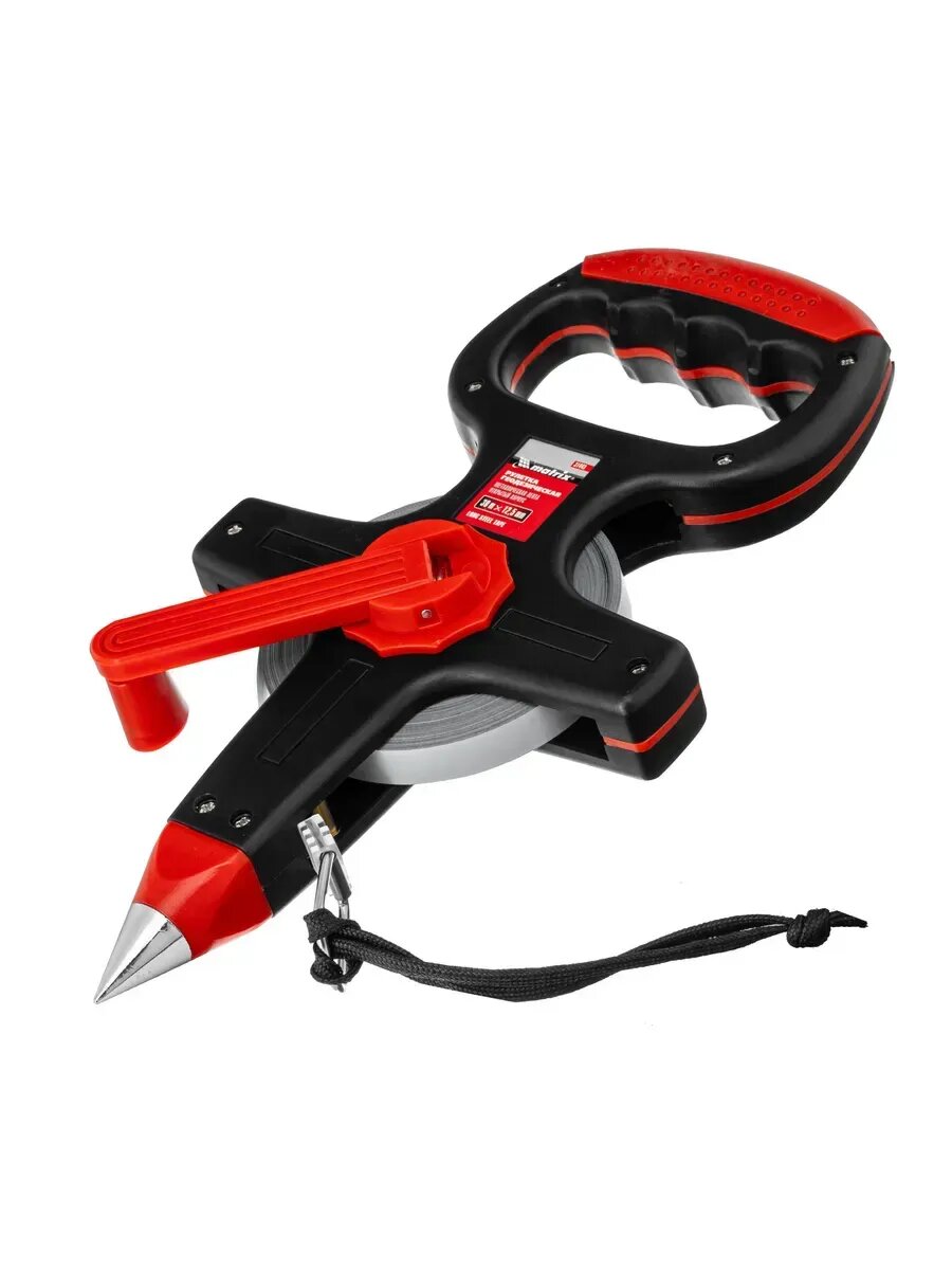 Рулетка строительная геодезическая 30мх12.5мм MATRIX 31443