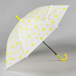 Зонт-трость , желтый — фото 1