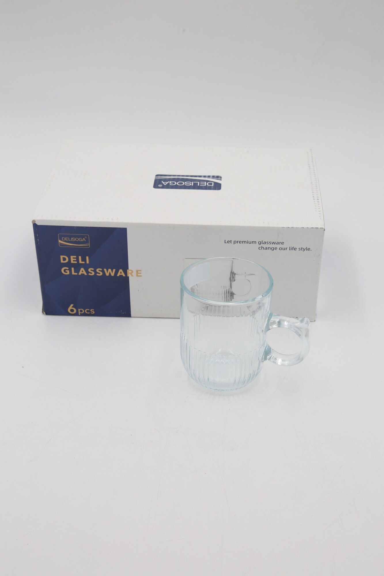 Кружка DELISOGA DSZB112A-pk 250мл 6шт 6х12