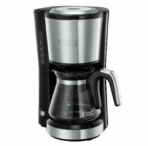 Кофеварка капельная Russell Hobbs Compact Home Mini 24210-56 600 Вт черный/серебристый
