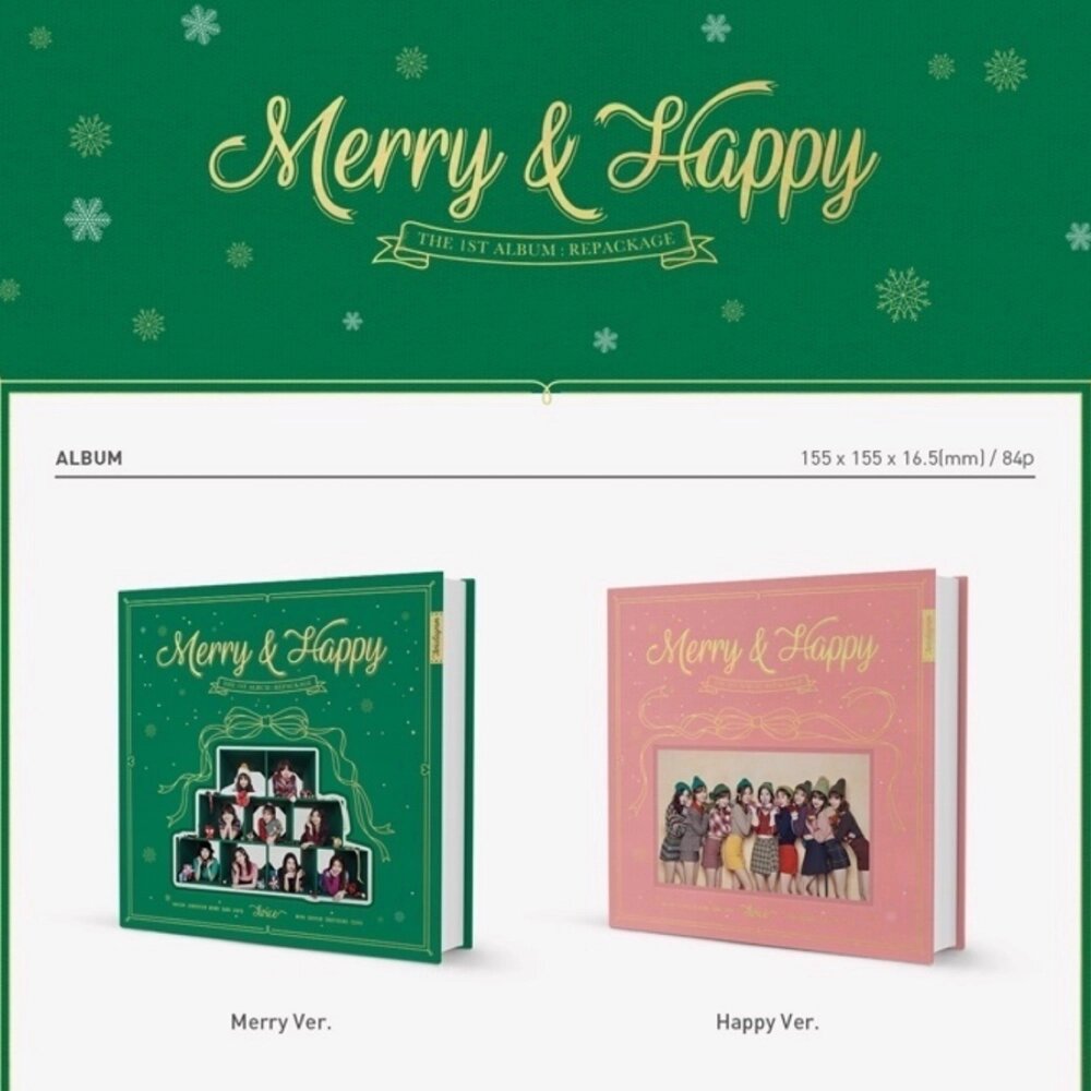 Альбом Twice - Merry & Happy kpop