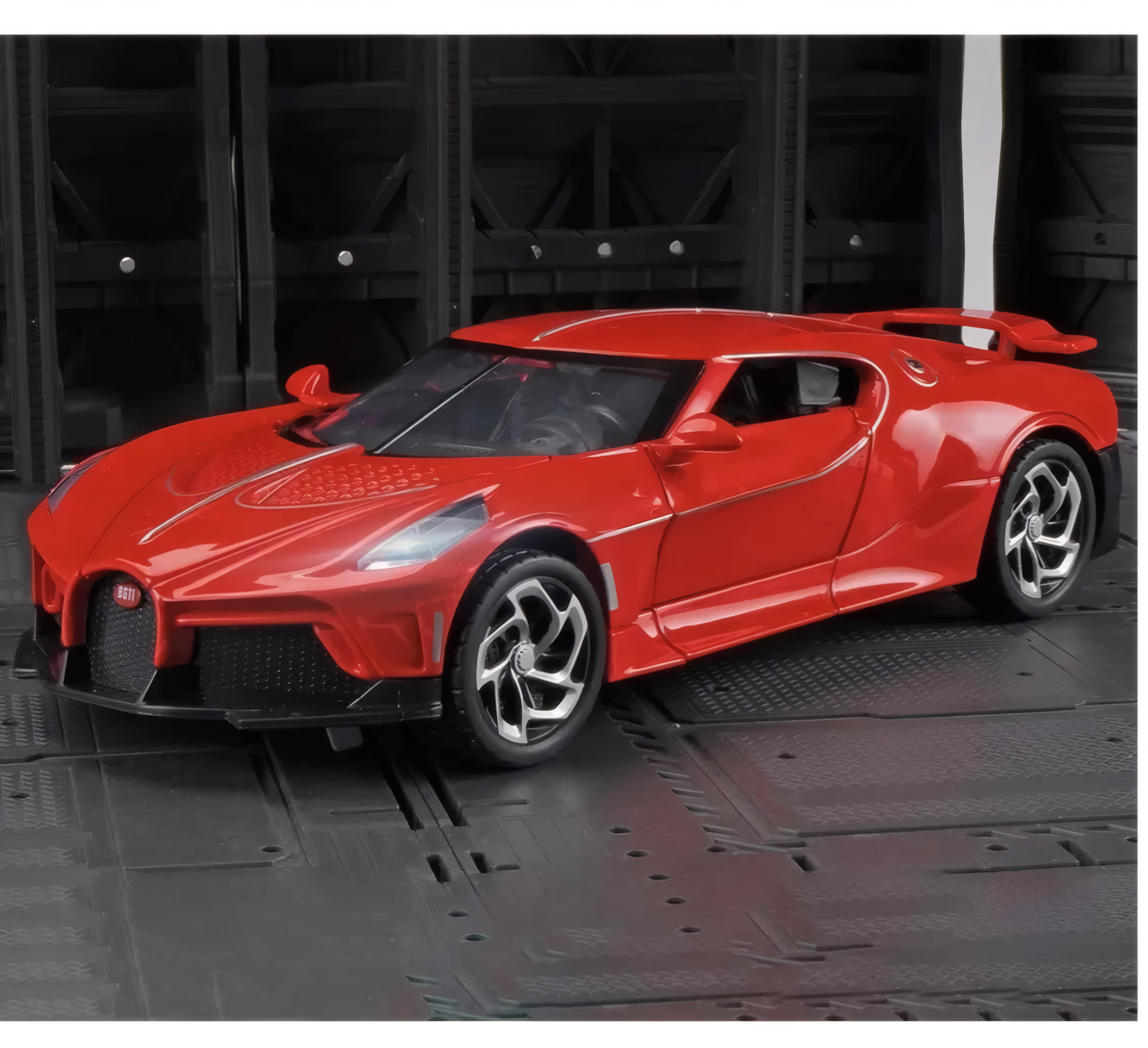 Металлическая Машина "Bugatti La Voiture", масштаб 1:24, черный
