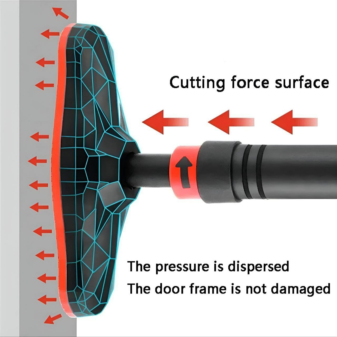 Турник Горизонтальная перекладина между стеной и дверью, съемная — фото 1