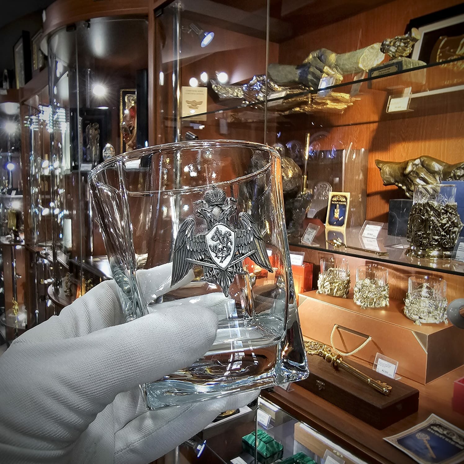 Набор стаканов для воды или виски росгвардия — фото 1