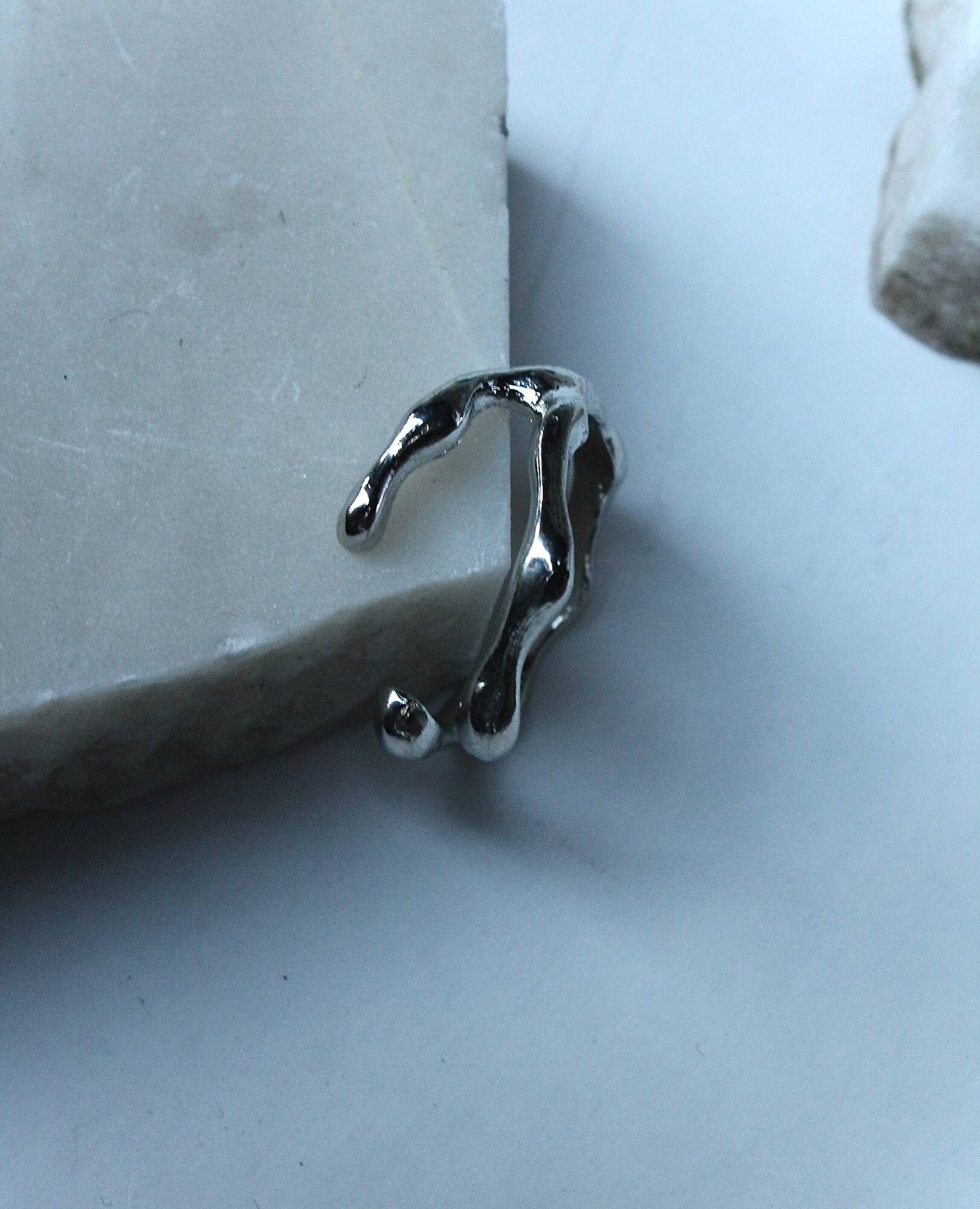 Кольцо-механизм, серебро