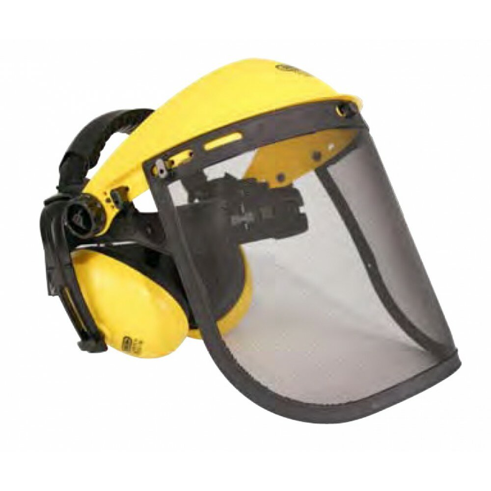Защитный щиток OREGON Q515061 для лица и органов дыхания с наушниками