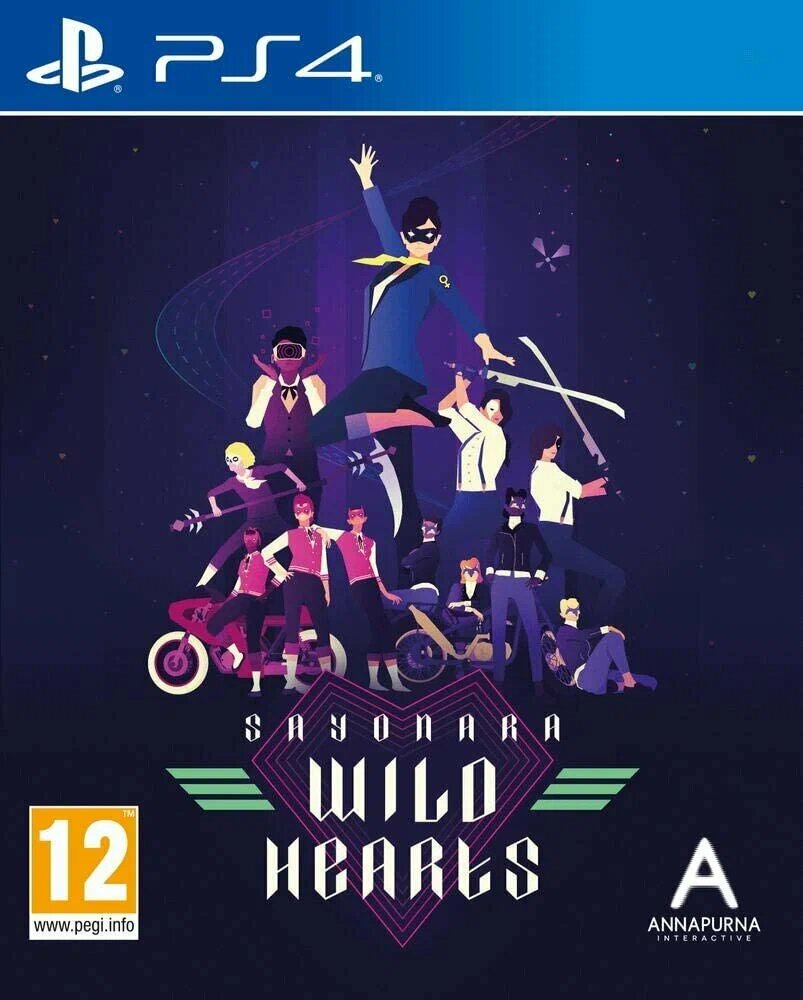 Sayonara Wild Hearts PS4 PS5 (PlayStation 5, русские субтитры)