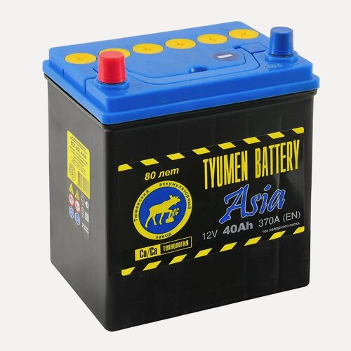 Изображение товара Аккумулятор TYUMEN BATTERY ASIA 40Ач 370А П/П TNSa40.1