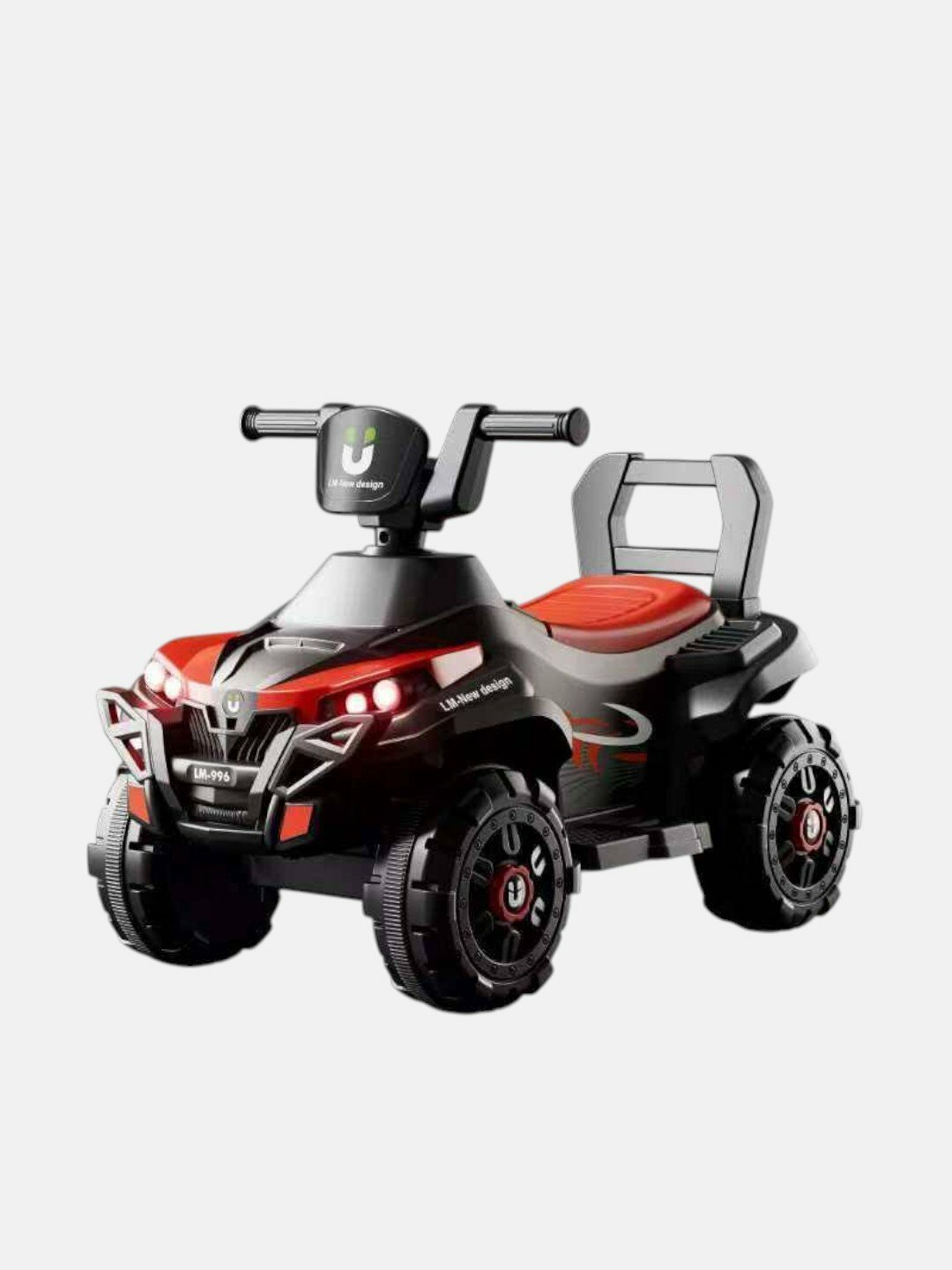 Квадроцикл детский на аккумуляторе - Алый