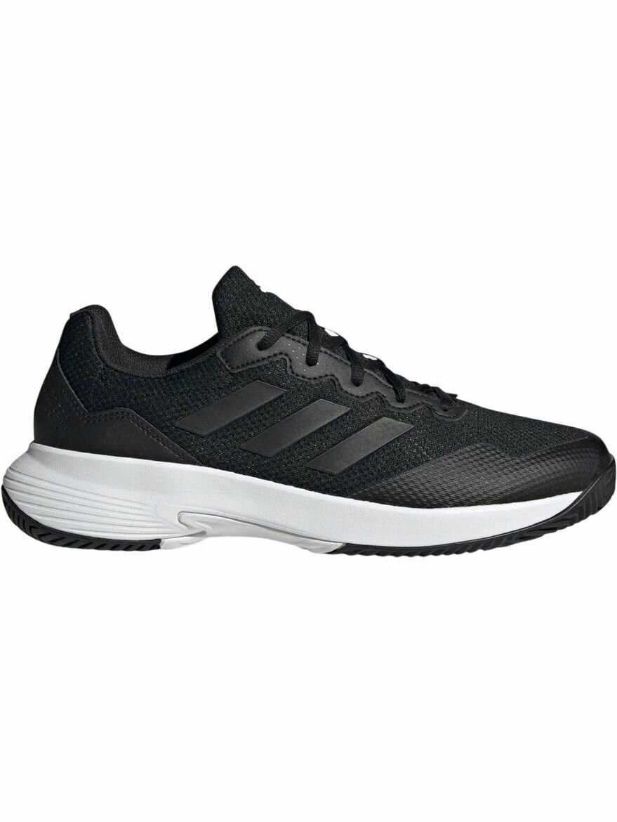 Кроссовки adidas Gamecourt 2, полнота F, размер 8,5 UK, черный, серый
