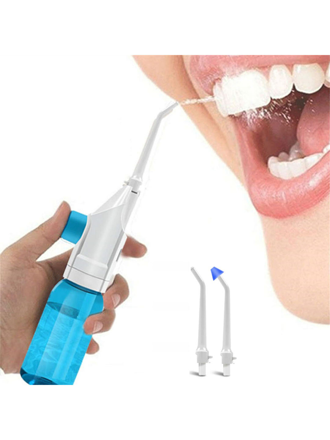 Ирригатор для носа и зубов, 2 в 1, профилактика ринита и налета
