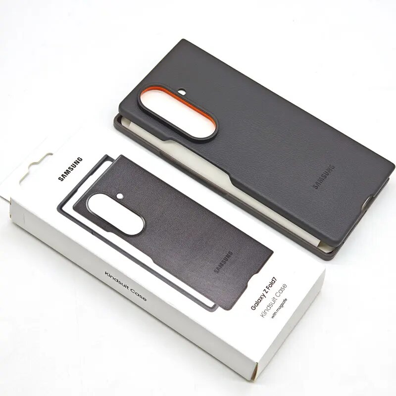 Для Samsung Galaxy Z Fold 7 Fold7 5G Магнитный чехол для телефона Высококачественный чехол из серый