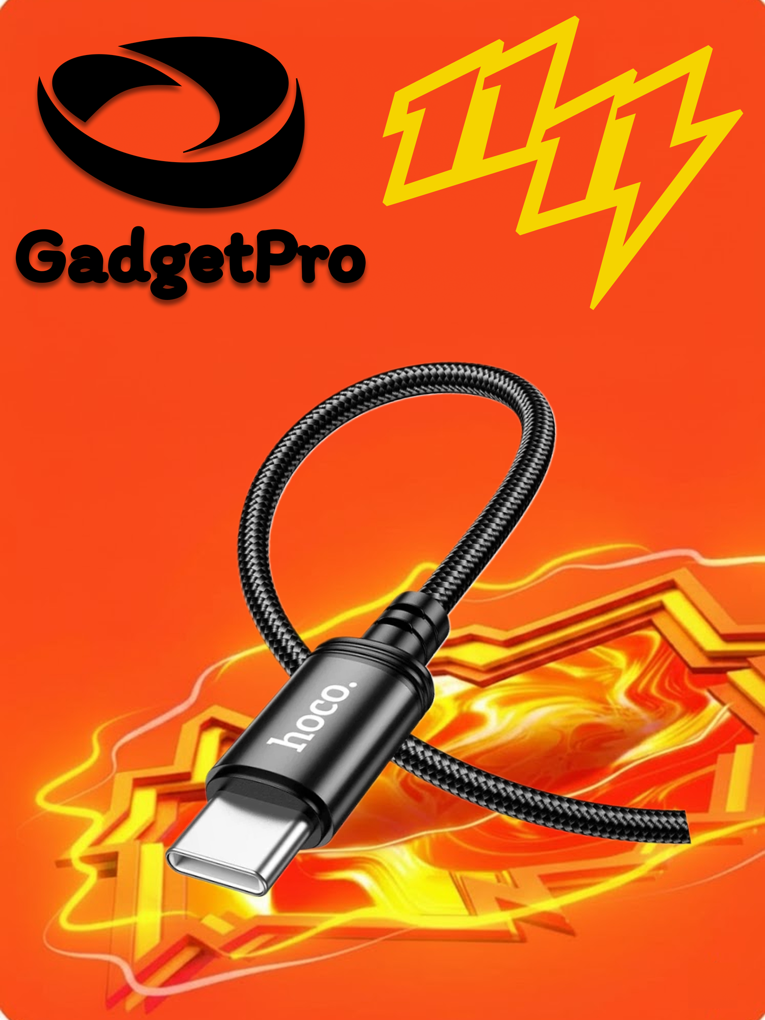 Кабель для iPhone Hoco X119 Lightning, быстрая зарядка, надежный кабель для iOS устройств