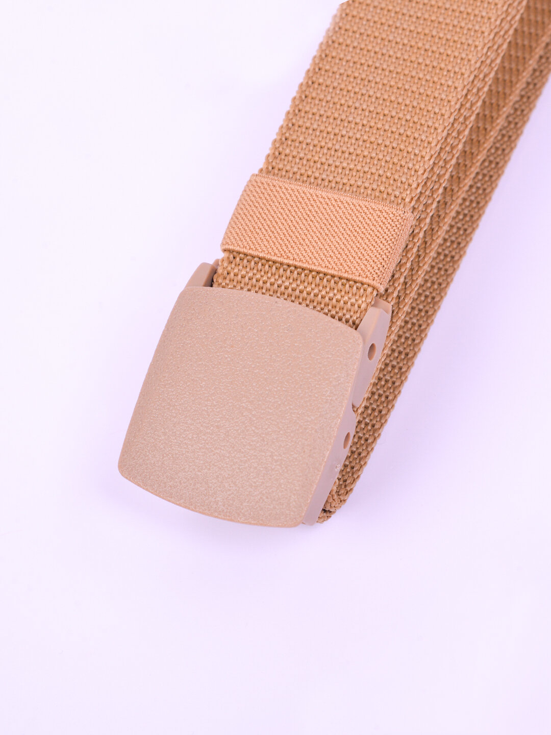 Ремень  для мужчин, размер 119, коралловый, бежевый — фото 1