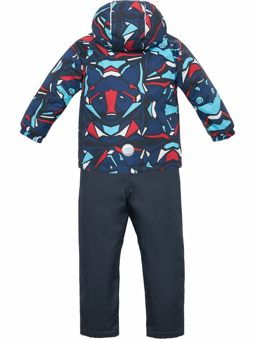 Комплект одежды Lassie, размер 122, синий, голубой, красный — фото 1