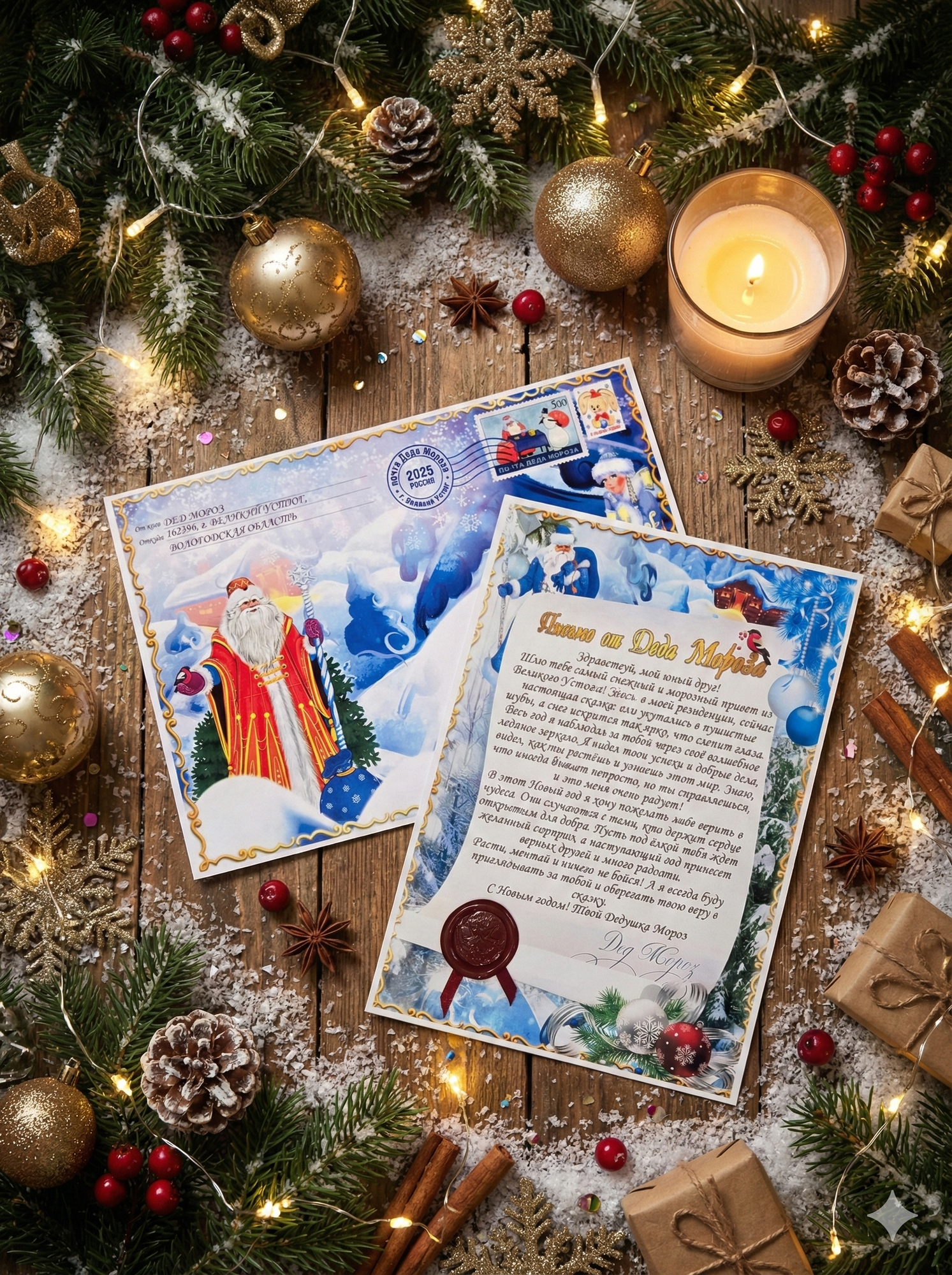 Волшебный набор PISMO-DEDA 