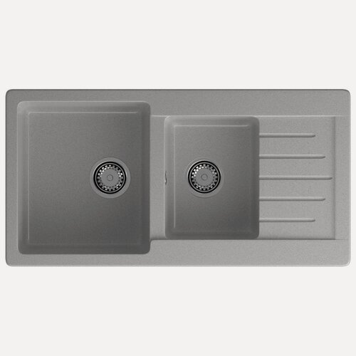 Изображение товара Кухонная мойка GranFest PRACTIK 980KL, серый