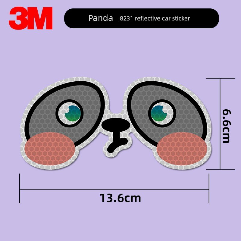 3M Отражающая наклейка для мотоциклов и электроскутеров, безопасная наклейка с ярким свечением для ночного времени и