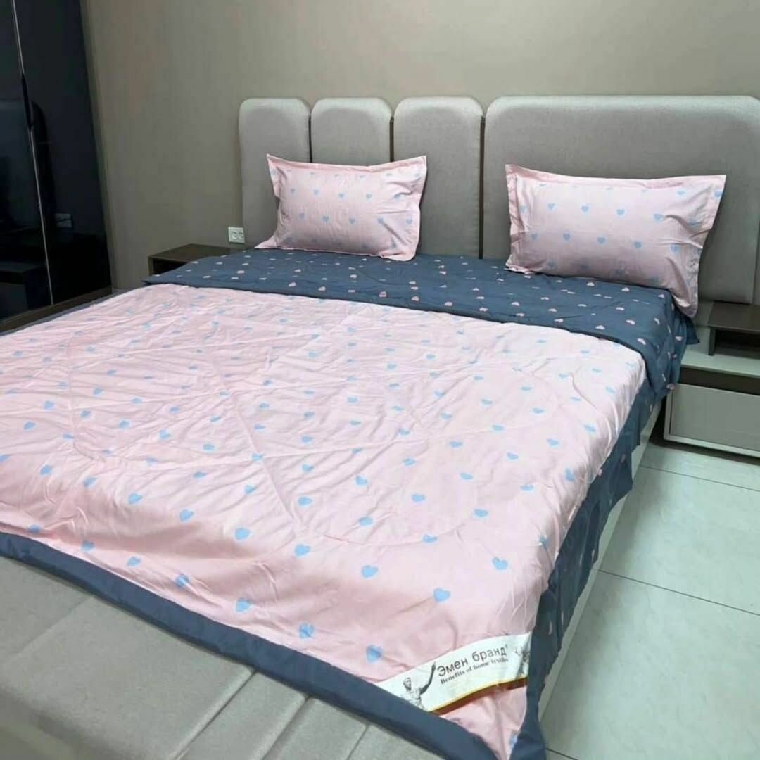 Постельное белья "Простыня и наволочка" размер евро стандарт — фото 1