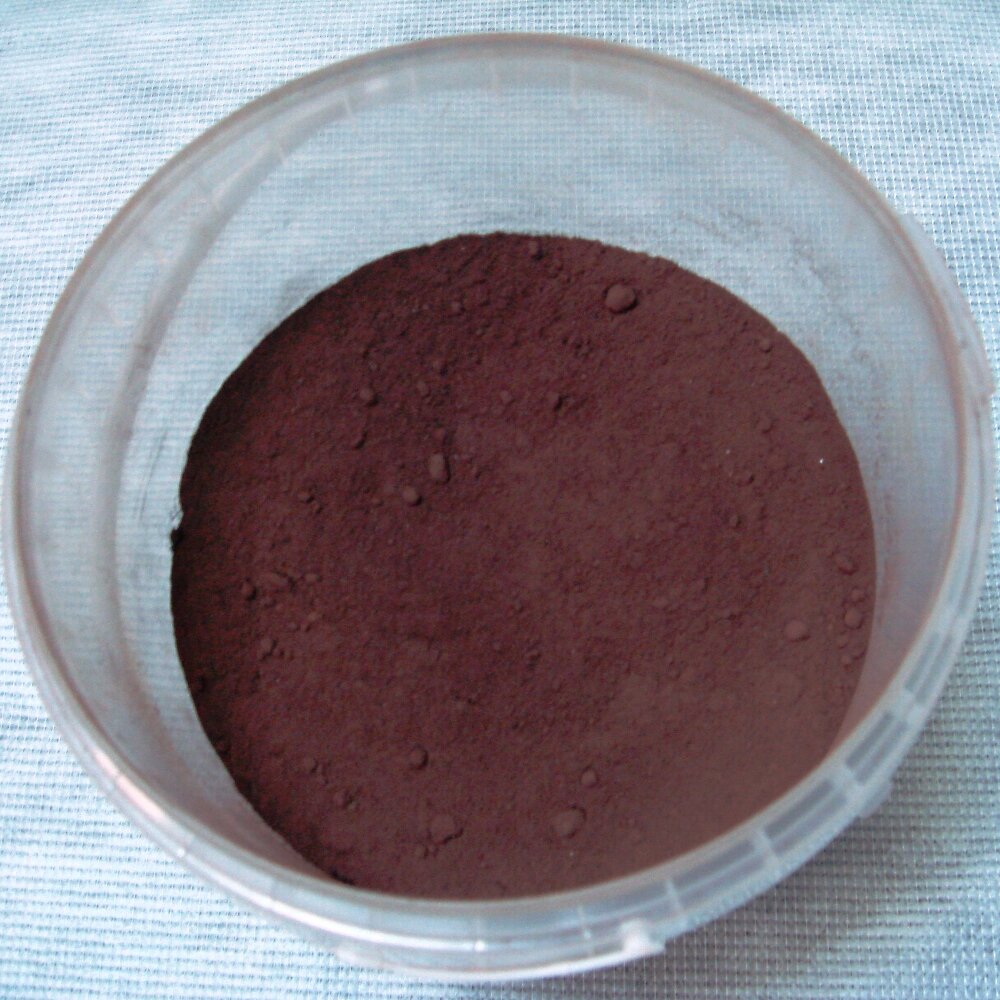 Пигмент для бетона, гипса, цемента. Железооксидный краситель КЛ-50, красный , 500 гр