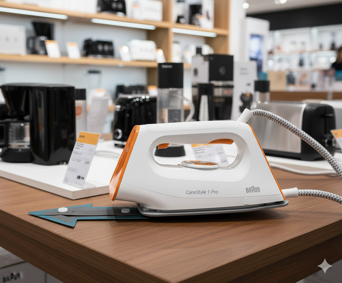 Парогенератор Braun CareStyle IS1511WH Pro, 2400Вт, давление 6 бар