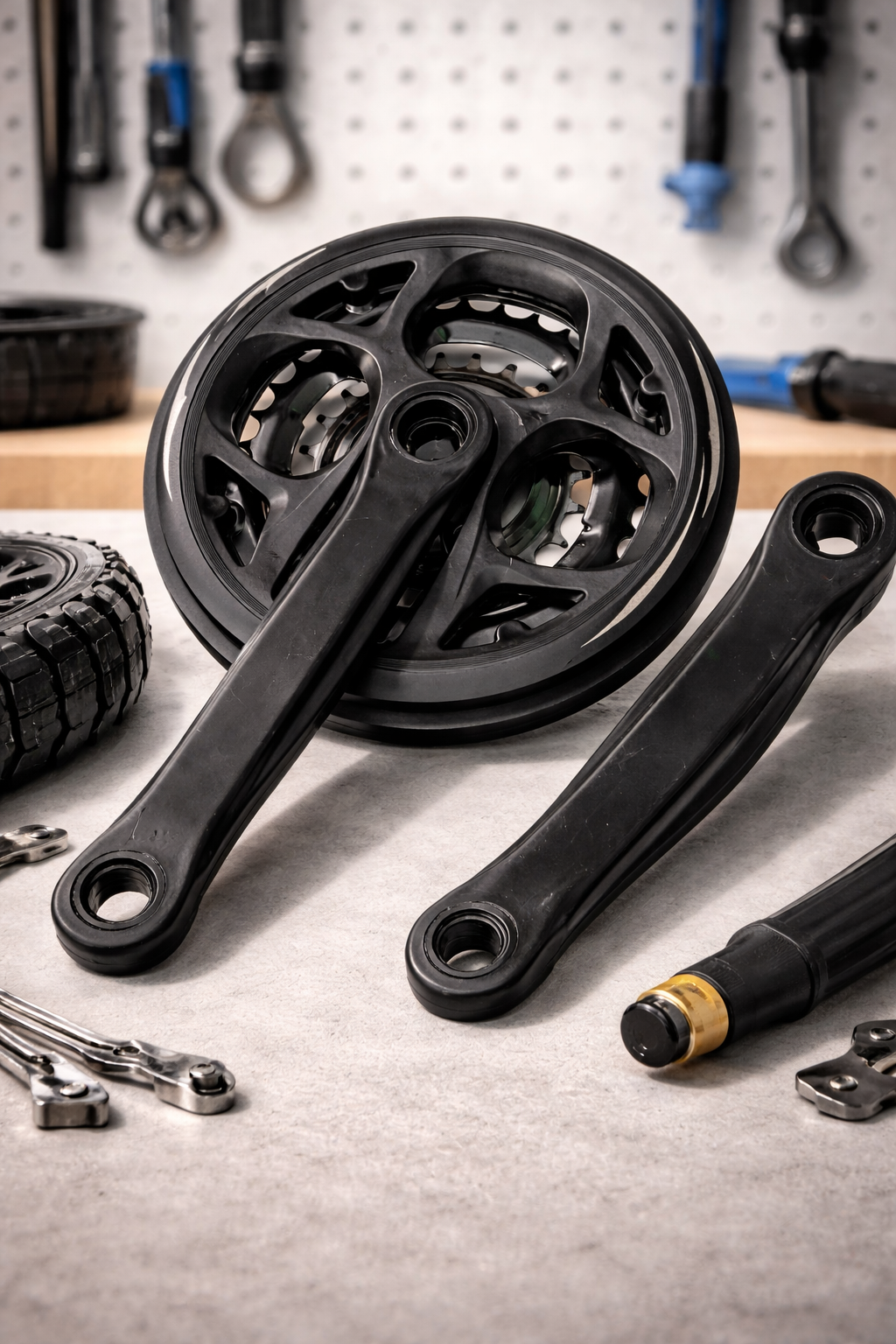 Звёздочка велосипедная тройная (3 звезды) для спортивных и горных велосипедов