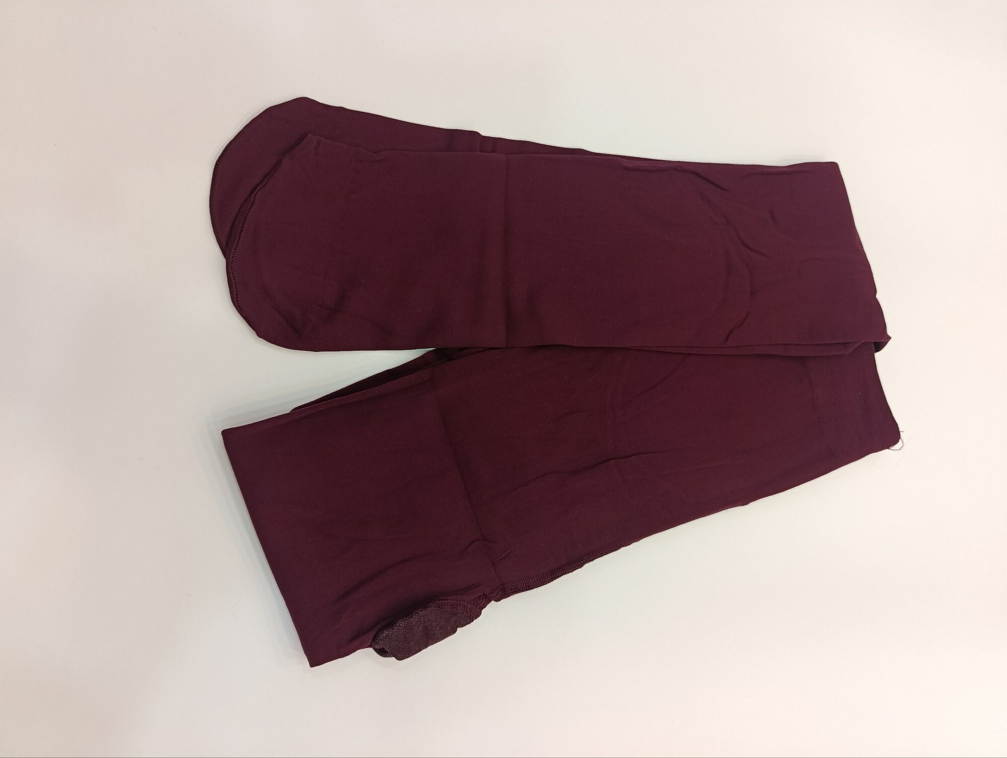 Колготки, размер 42-48/48-50, бордовый — фото 1