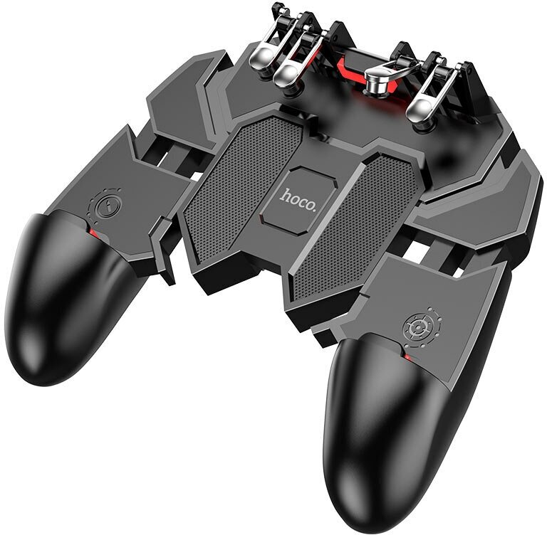 Геймпад HOCO GM7 Eagle для смартфона 70-95мм, 4 тригерра (черный)