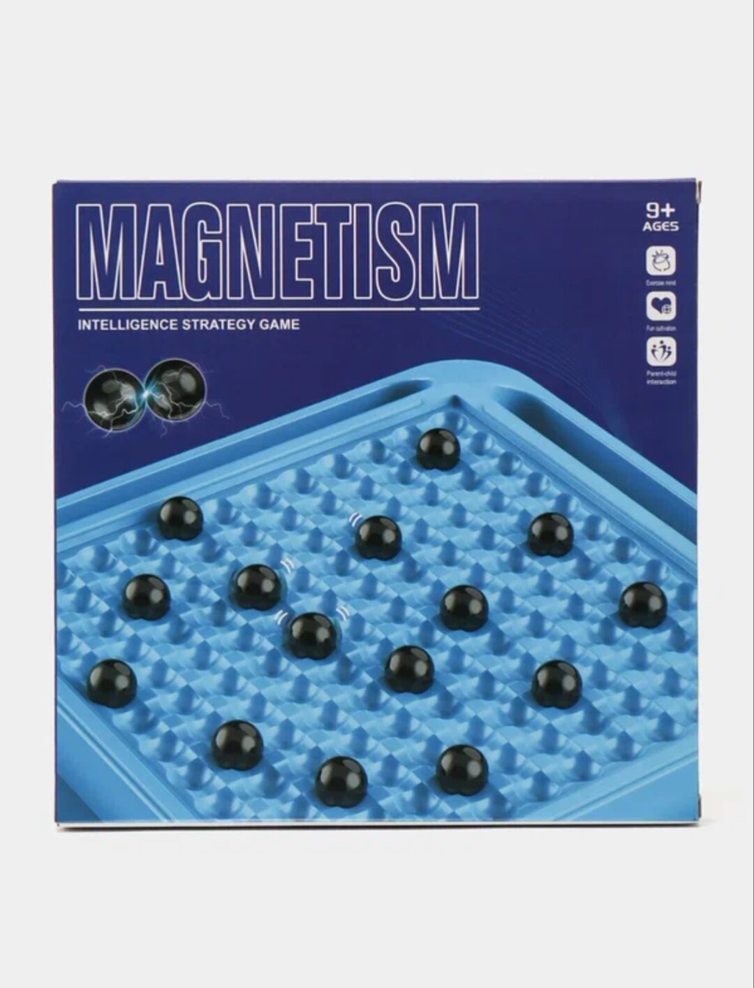 Настольная игра "Магнитный бой" 20 шариков, силные и прочне магнитный шарики, развива- ющая игра для взрослых и детей