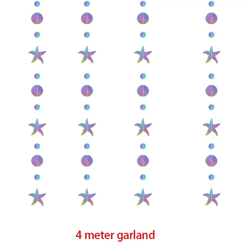 Голографическая гирлянда "Морская сказка" 4M garland C