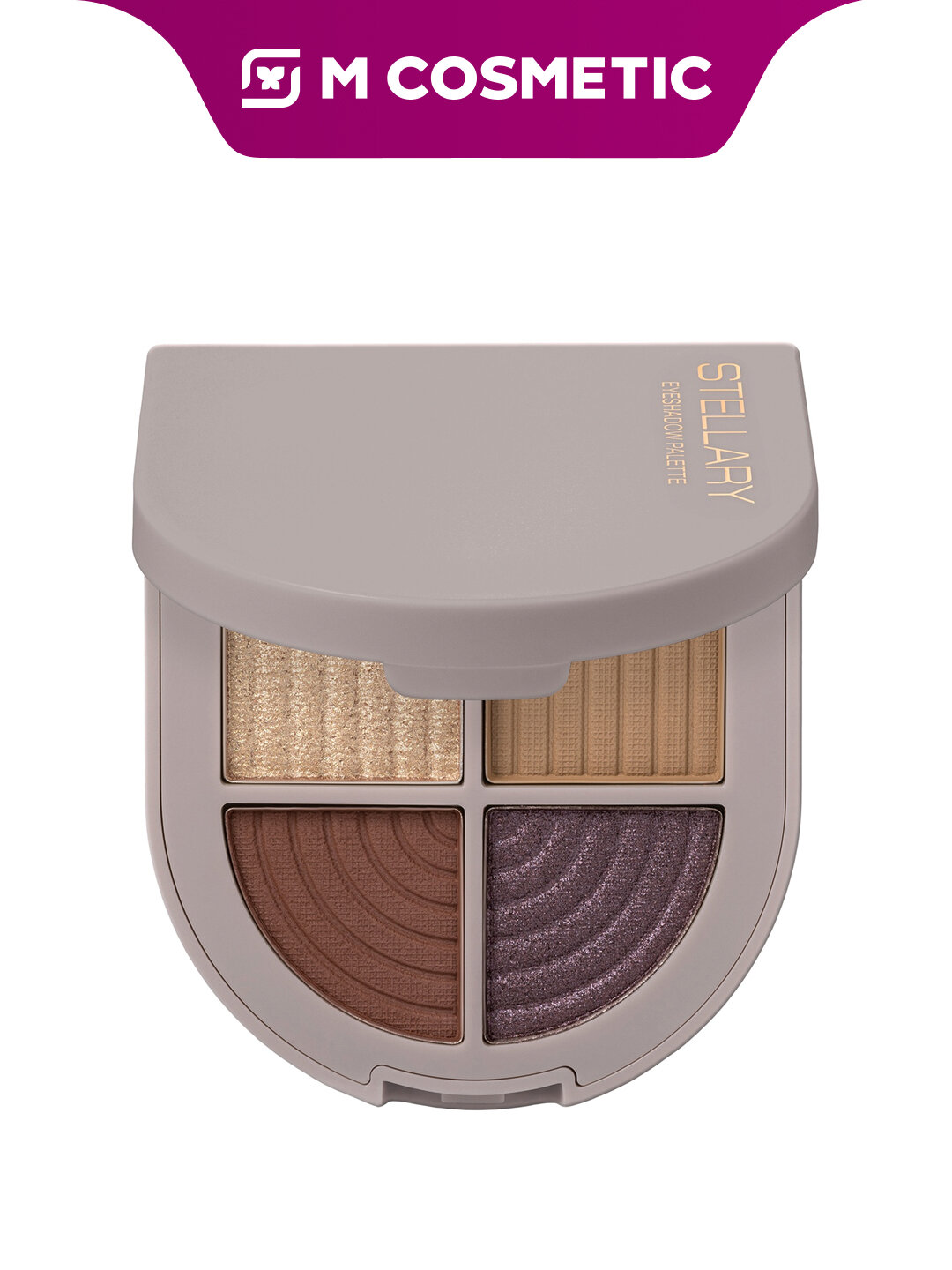 Палетка теней STELLARY Skin Studio Timeless Classic 02 тон, 2.8 г