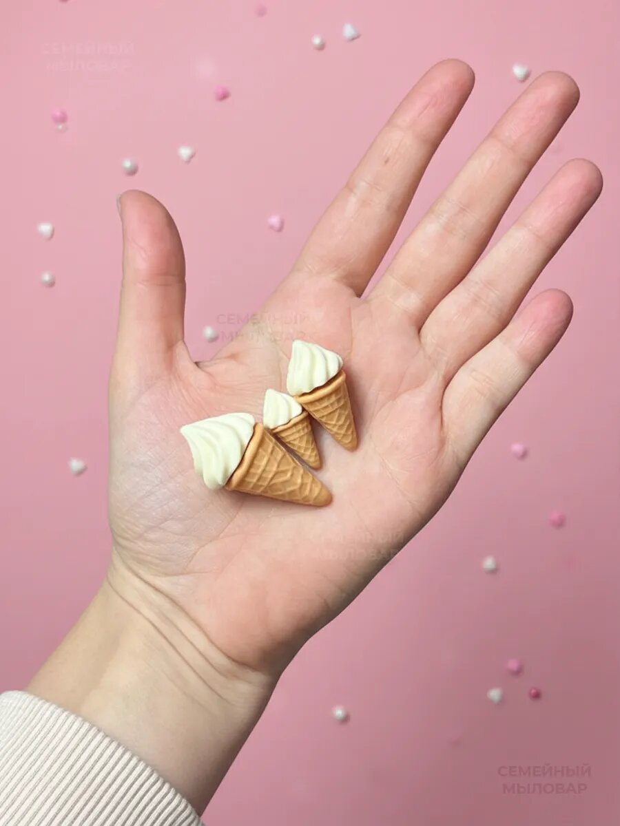 Силиконовые формы "Мороженое" в 3 размерах — фото 1