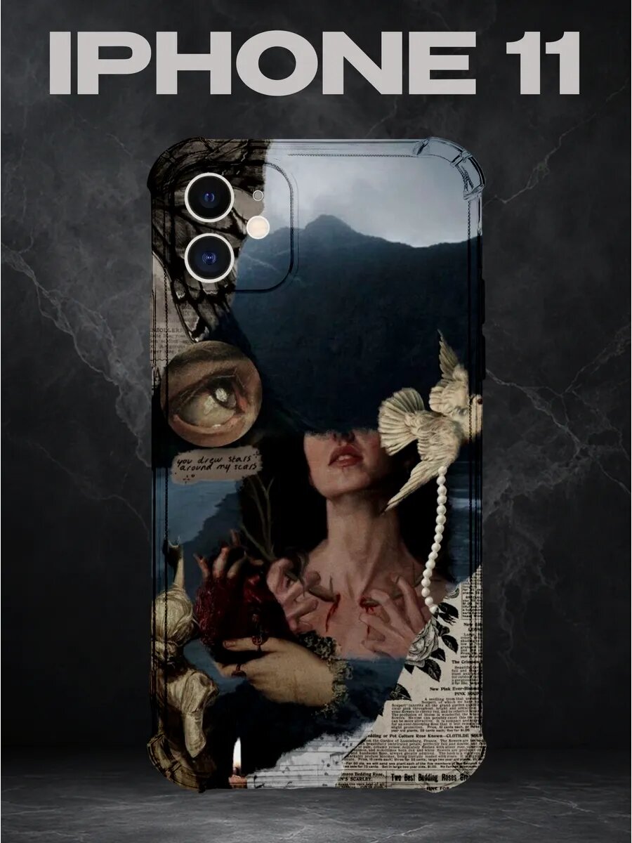Чехол на IPHONE 11 с принтом PINTEREST Vintage Moments
