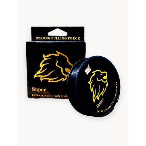 Леска рыболовная черная Golden Lion 150m d-0.20mm