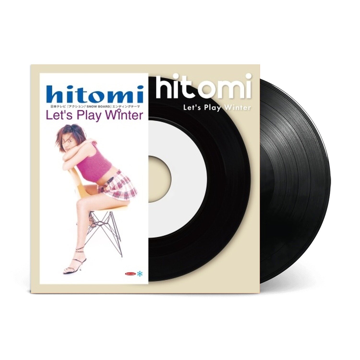 Виниловая пластинка Hitomi - Let's Play Winter / We Are "Lonely Girl", Vinyl, 7", Single, Limited Edition, Stereo